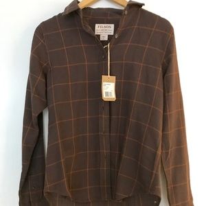 Filson plaid women’s Farrow Shirt Worn twice